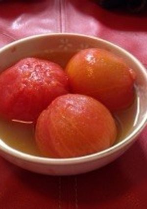 ✳︎まるごと冷トマトの和だし煮✳︎-レシピのメイン写真