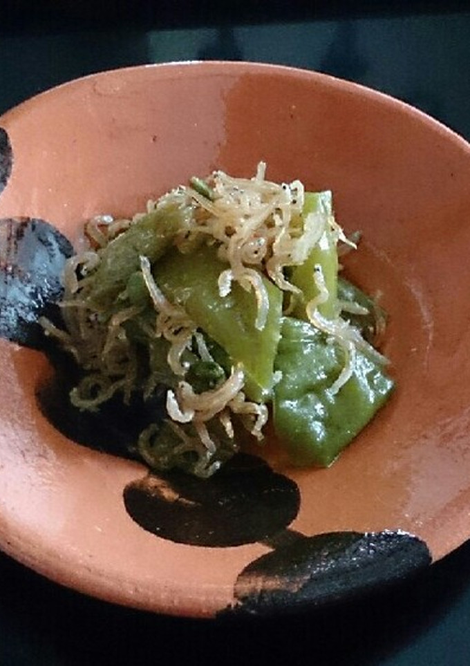 万願寺とうがらしとじゃこの炊いたん-レシピのメイン写真
