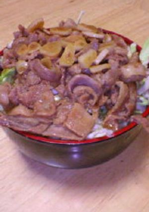 にんにく豚バラ丼!!!ガッツリ系☆-レシピのメイン写真