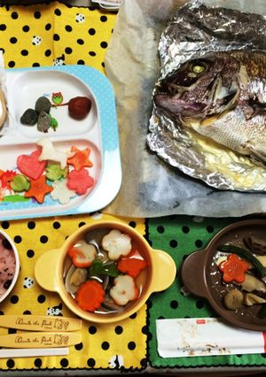100日のお祝い♡お食い初めメニュー♡-レシピのメイン写真