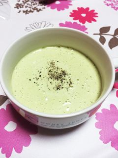いんげんの冷製スープ-レシピのメイン写真
