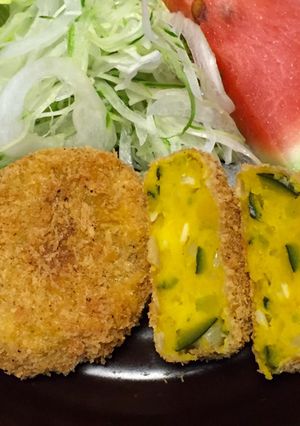 ホクホクかぼちゃコロッケ-レシピのメイン写真