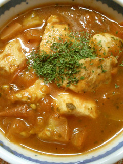 レンジで 簡単! 鶏むね肉の トマト煮♫-レシピのメイン写真