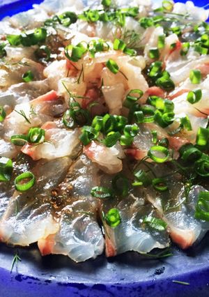 白ワインにピッタリ★鯛のカルパッチョ-レシピのメイン写真