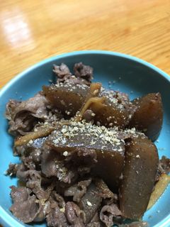 牛肉とコンニャクの煮物-レシピのメイン写真