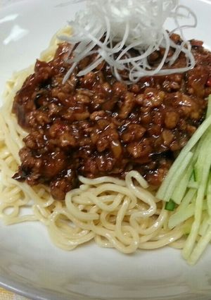 我が家のジャージャー麺-レシピのメイン写真