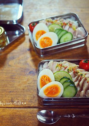 簡単本格カオマンガイ お弁当にも！-レシピのメイン写真