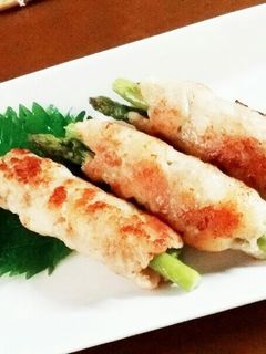 アスパラのはんぺんつくね焼き♡♡-レシピのメイン写真