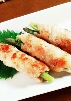 アスパラのはんぺんつくね焼き♡♡-レシピのメイン写真