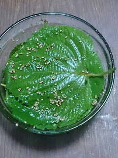 簡単 えごまの葉の醤油漬け-レシピのメイン写真