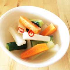 旦那も子供も生野菜モリモリ★カルピクルス-レシピのメイン写真