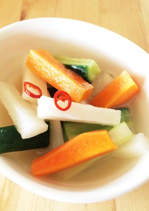 旦那も子供も生野菜モリモリ★カルピクルス-レシピのメイン写真