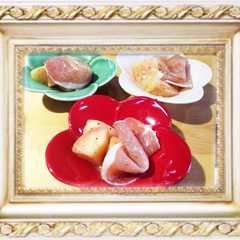 『桃と生ハムのサラダ♪』旬のお料理♪-レシピのメイン写真