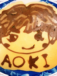 ホットケーキアート-レシピのメイン写真