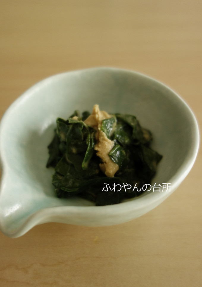 つるむらさきの胡麻和え-レシピのメイン写真
