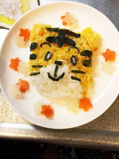 1歳の誕生日☆しまじろうプレート-レシピのメイン写真
