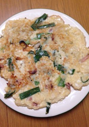 お豆腐を使ったチヂミ風-レシピのメイン写真