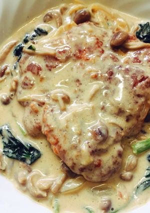 簡単過ぎるチキンの濃厚チーズクリーム煮-レシピのメイン写真