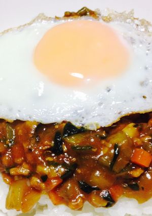 野菜嫌いシリーズ⑧挽肉カレー-レシピのメイン写真