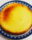 無脂肪ヨーグルトと粉チーズでチーズケーキ
