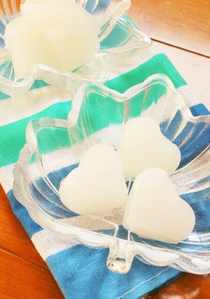 夏の簡単おやつ☆カルピス味のわらび餅。-レシピのメイン写真