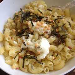 รูปของ カップ麺より早くて旨いマカロニランチ
