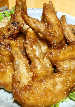 甘辛鶏手羽の唐揚げ-レシピのメイン写真