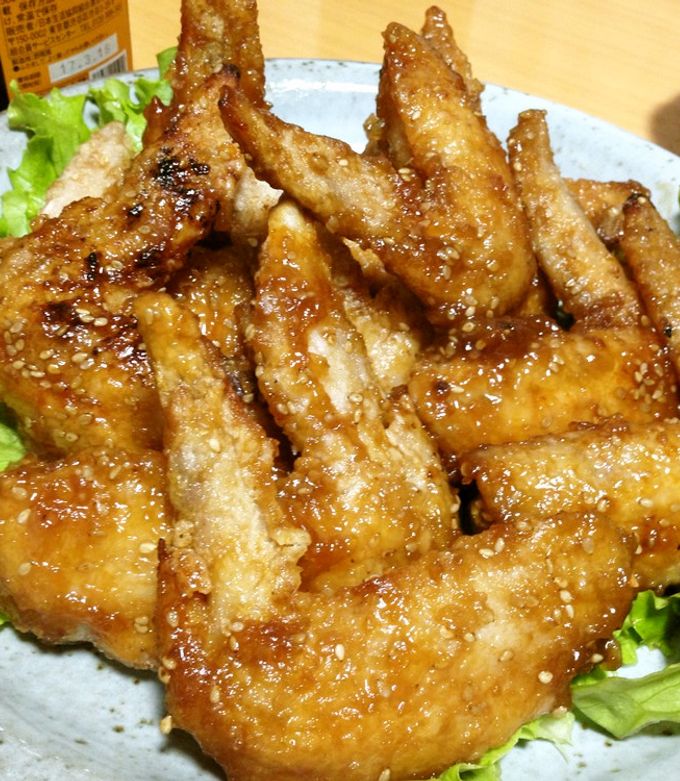 甘辛鶏手羽の唐揚げ-レシピのメイン写真