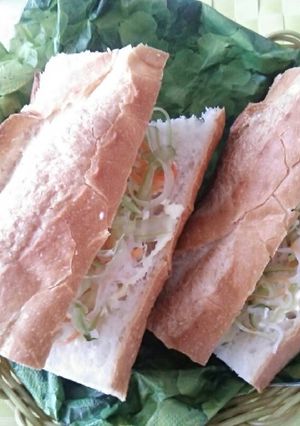パクチーなしのバインミー-レシピのメイン写真