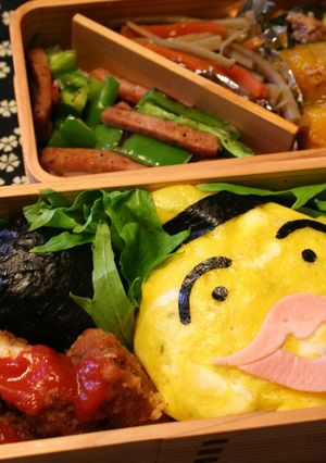 おでん君弁当（キャラ弁）-レシピのメイン写真