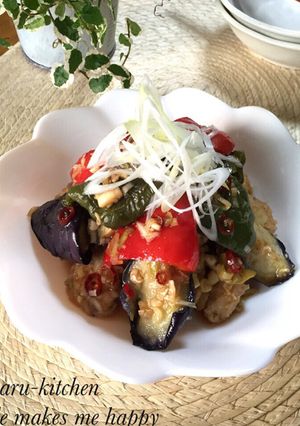 夏野菜たっぷり♪豚唐の南蛮漬け♪-レシピのメイン写真