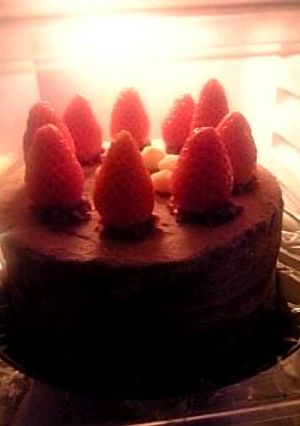 生チョコホールケーキ♥超簡単♪♫♬-レシピのメイン写真