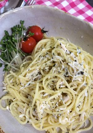 時短冷製バジルパスタ!-レシピのメイン写真