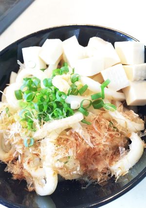 ぶっかけ豆腐うどんver簡単-レシピのメイン写真