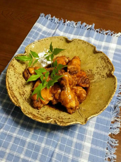 鶏手羽元の梅酒煮-レシピのメイン写真