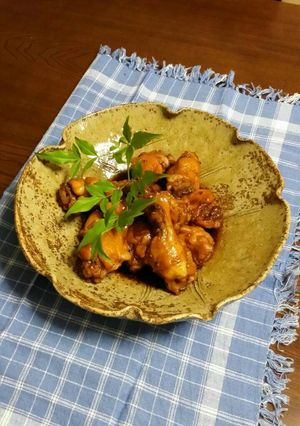 鶏手羽元の梅酒煮-レシピのメイン写真