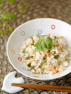 レモンで爽やか♪鮭と三つ葉の混ぜごはん-レシピのメイン写真