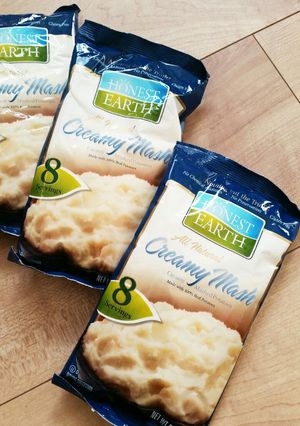 コストコのマッシュポテトをお湯だけで戻す-レシピのメイン写真