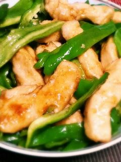 鶏ムネ肉とピーマンの炒めもの-レシピのメイン写真