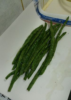 いんげん豆の素揚げで大量消費！-レシピのメイン写真