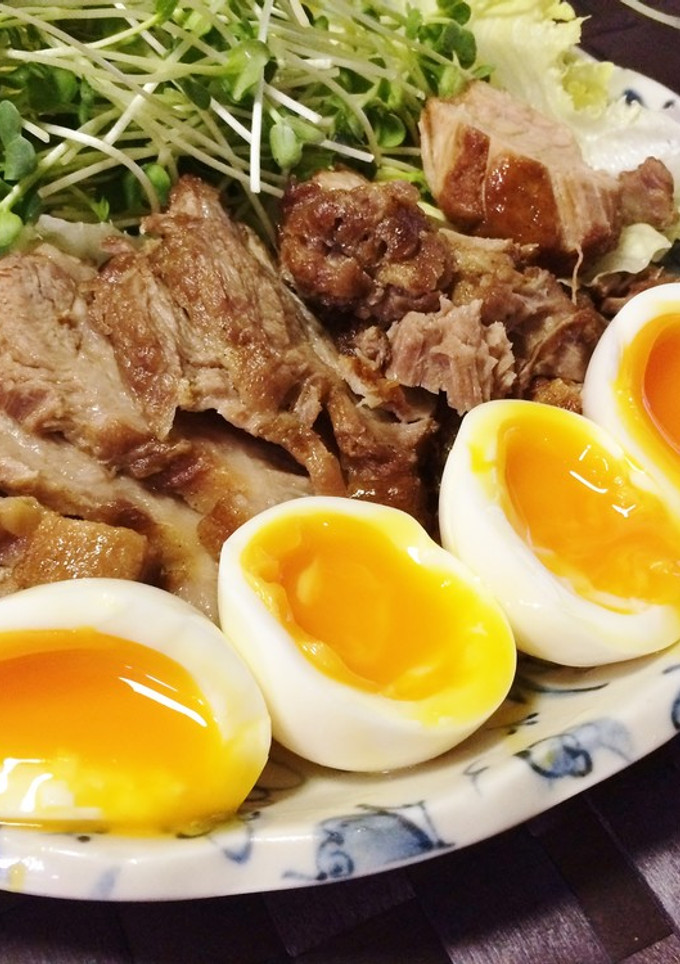 簡単♡圧力鍋で作る「焼き豚」風-レシピのメイン写真