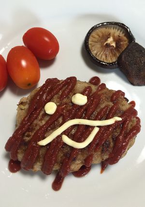 なめこハンバーグ。-レシピのメイン写真