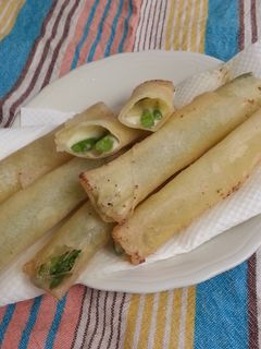 チーズアスパラ春巻\(^o^)/-レシピのメイン写真