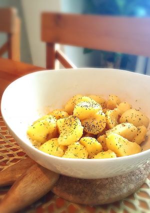 レンジで10分★ジャガイモの味噌バター-レシピのメイン写真