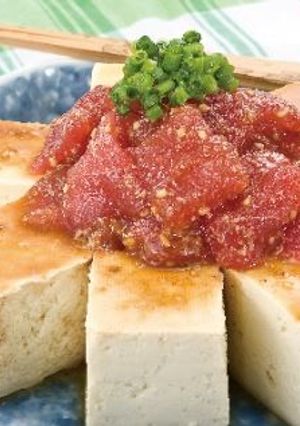 まぐろの冷奴-レシピのメイン写真
