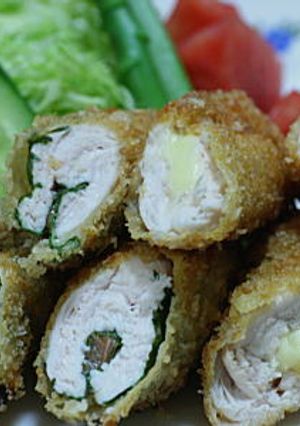鶏ささみで作るヘルシー簡単まきまきロール-レシピのメイン写真