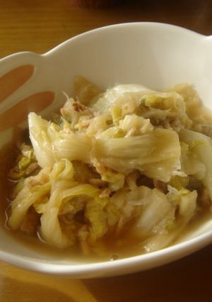 白菜たんまり、ほっとくだけ！ツナ白菜♪-レシピのメイン写真