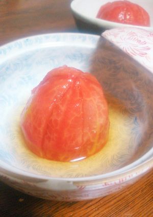 白だしで☆お上品な冷やしトマト-レシピのメイン写真