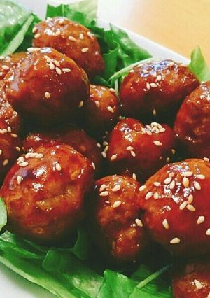 肉団子の甘酢あん♪ふわふわ＆王道の味☆-レシピのメイン写真