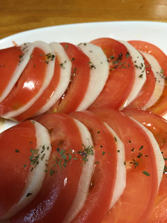 カプレーゼ風トマトと大根のサラダ!-レシピのメイン写真